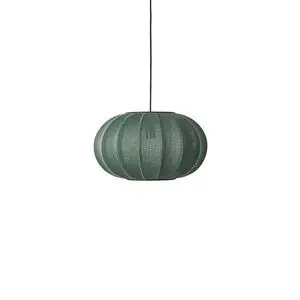 Made By Hand  - Knit-Wit 45 Oval Pendant - Tweed Green